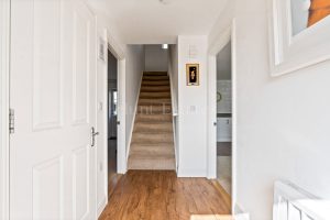 An immaculate two bedroom, two bathroom house – over 55’s only