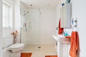 An immaculate two bedroom, two bathroom house – over 55’s only