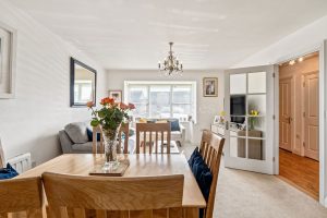 An immaculate two bedroom, two bathroom house – over 55’s only