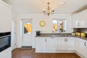 An immaculate two bedroom, two bathroom house – over 55’s only