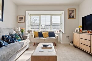 An immaculate two bedroom, two bathroom house – over 55’s only