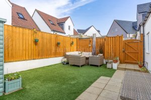 An immaculate two bedroom, two bathroom house – over 55’s only