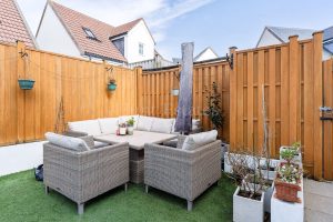 An immaculate two bedroom, two bathroom house – over 55’s only