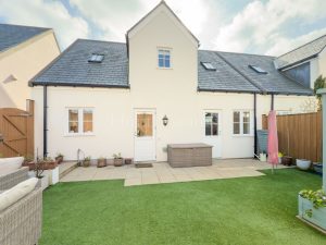 An immaculate two bedroom, two bathroom house – over 55’s only