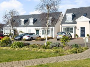 An immaculate two bedroom, two bathroom house – over 55’s only