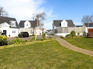 An immaculate two bedroom, two bathroom house – over 55’s only