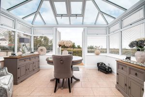 Spacious bungalow with sea views