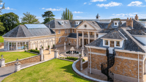 Substantial home with indoor pool