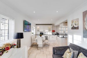 Immaculate home opposite the beach near Le Hocq