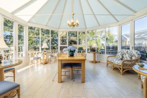 Substantial home with indoor pool