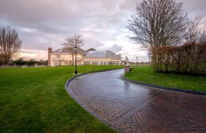 Substantial home with indoor pool