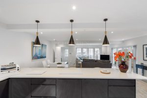 Immaculate home opposite the beach near Le Hocq