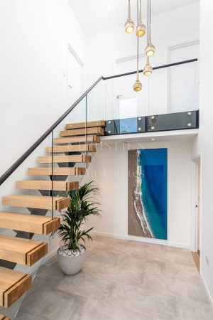 A modern detached home in St. Brelade&rsquo;s Bay