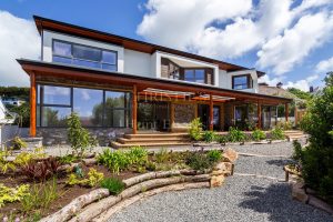 A modern detached home in St. Brelade&rsquo;s Bay