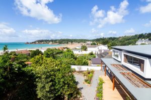 A modern detached home in St. Brelade&rsquo;s Bay