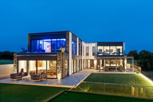 Luxurious Modern Home in Private Setting with Sea Views