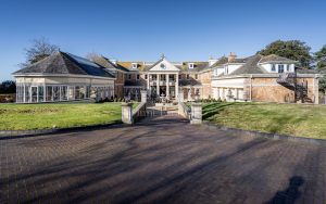 Substantial home with indoor pool