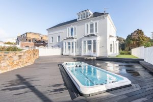 Beautiful Property With Stunning Views Over Town To Sea