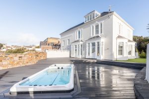 Beautiful Property With Stunning Views Over Town To Sea