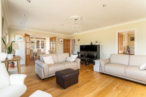 Impressive Detached House With Stunning Rural Views And Four Car Garaging