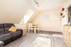 Bright Two-Bedroom Top Floor Apartment