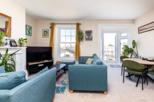 Stylish Three-Bedroom Apartment with Elevated Views over St Helier