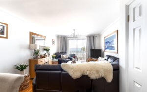 Spacious Two Bedroom, Two Bathroom Beach Facing Apartment