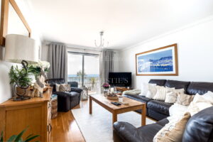 Spacious Two Bedroom, Two Bathroom Beach Facing Apartment