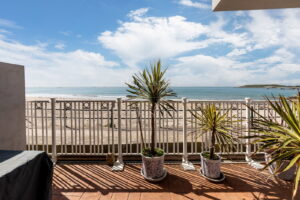 Spacious Two Bedroom, Two Bathroom Beach Facing Apartment