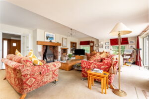Exceptional Family Home with Indoor Pool, Beautiful Grounds and Views Towards France