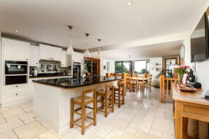 Exceptional Family Home with Indoor Pool, Beautiful Grounds and Views Towards France