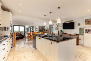 Exceptional Family Home with Indoor Pool, Beautiful Grounds and Views Towards France