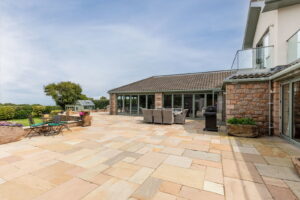 Exceptional Family Home with Indoor Pool, Beautiful Grounds and Views Towards France