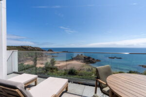 Stylish Coastal Apartment with Sea Views