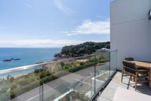 Stylish Coastal Apartment with Sea Views