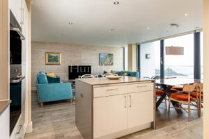 Stylish Coastal Apartment with Sea Views