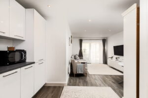 Modern One Bedroom Apartment with Balcony. Westview, St Helier
