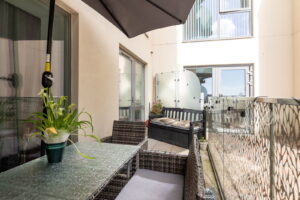 Modern One Bedroom Apartment with Balcony. Westview, St Helier