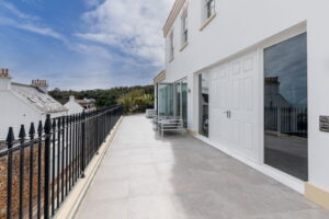 Modern Elegant St. Aubin Home with Sea Views and Garaging