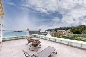 Modern Elegant St. Aubin Home with Sea Views and Garaging