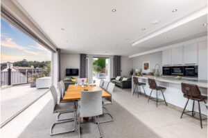 Modern Elegant St. Aubin Home with Sea Views and Garaging