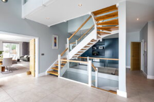 Modern Elegant St. Aubin Home with Sea Views and Garaging