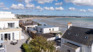 Modern Elegant St. Aubin Home with Sea Views and Garaging
