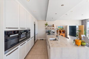 Modern Elegant St. Aubin Home with Sea Views and Garaging