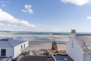Modern Elegant St. Aubin Home with Sea Views and Garaging