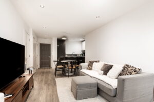 Modern two bedroom. two bathroom Metropol apartment with balcony & parking